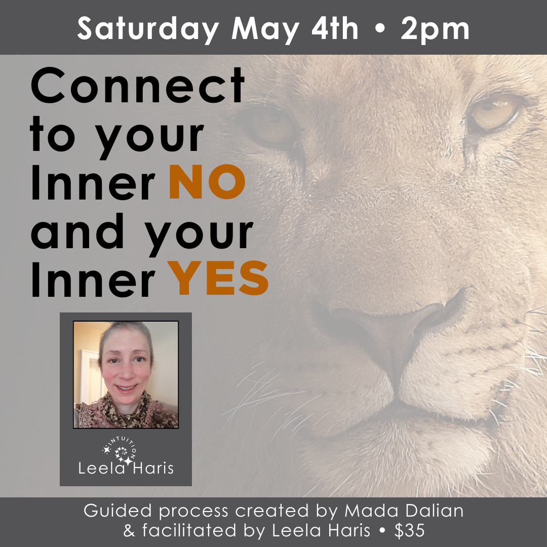 Connect to your Inner NO and your Inner YES